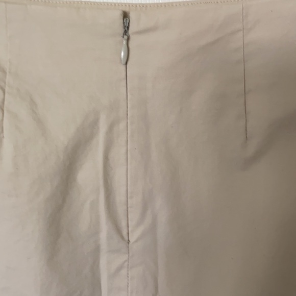 “Gap”tan, lined skirt; size 1;NWOT - Picture 3 of 6